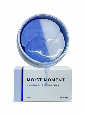 Патчи для глаз гидрогелевые, 84гр(60 шт) / Misoli Eye Patches Moist Moment Hydrogel