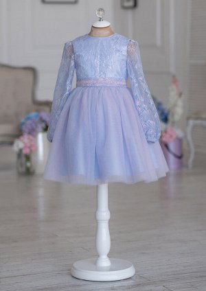 Миледи нарядное платье голубой