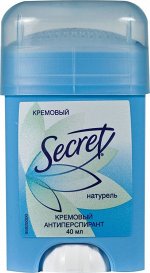 SECRET Дезодорант_антиперспирант кремовый Защита Платинум Натурель 40мл