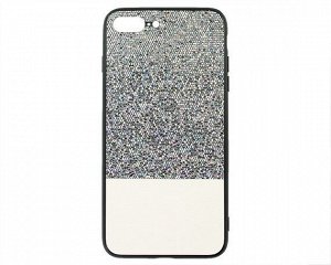 Чехол iPhone 7/8 Plus Bling (серебро)