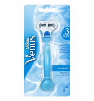 GILLETTE  VENUS  станок + 1 кассета  для бритья