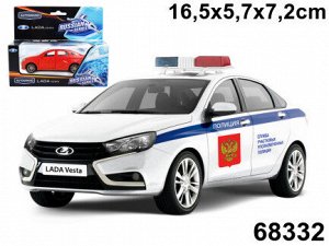 Autogrand. Лада VESTA арт.68332 Полиция 1:36