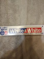 * LION Зубная паста "White&White", горизонтальная туба, 150 гр.