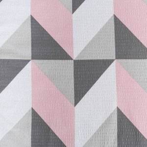Постельное бельё «Этель» 1.5 сп Pink illusion 143*215 см, 150*214 см, 70*70 см - 2 шт