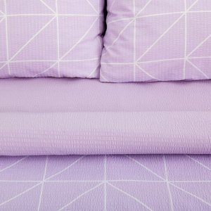 Постельное бельё «Этель» 1.5 сп Purple haze 143*215 см, 150*214 см, 70*70 см - 2 шт