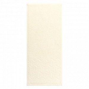 Полотенце махровое «Радуга» 100х150 см, цвет молочный, 295г/м2