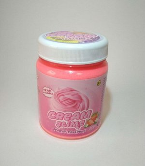 Флаффи Cream - Slime (с ароматом клубники)  250 гр