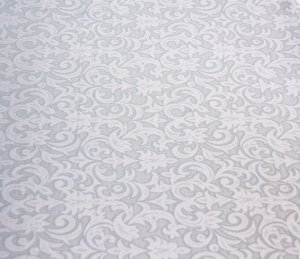 Скатерть 13040/3/120, АРИСТОКРАТ, белоснежная тефлоновая скатерть, размеры 120 см х 160 см
