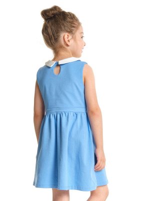 Mini Maxi Платье c воротничком (92-116см) UD 1500(1)голубой