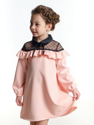 Платье (98-122см) UD 6900(2)крем-розовый