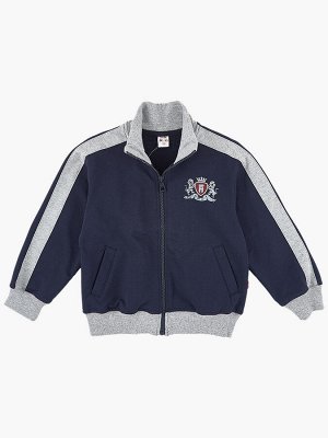 Бомбер (куртка) (92-116см) UD 0675 син/серый
