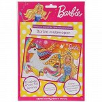 Набор для творчества&quot;Multiart&quot; Barbie.Кристальная мозаика,17*23 см.