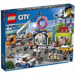 LEGO (Лего) Игрушка Город Открытие магазина по продаже пончиков
