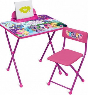 Набор мебели "My Little Pony" (мягк. моющ. стул+стол)