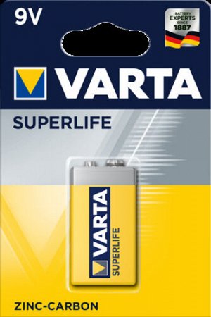 Батарейки VARTA Superlife 9V 1 шт.