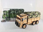 Военный грузовик с тентом, в ассорт., блистер 32*12*17,5 см.