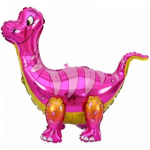 К ХОД Динозавр Брахиозавр розовый