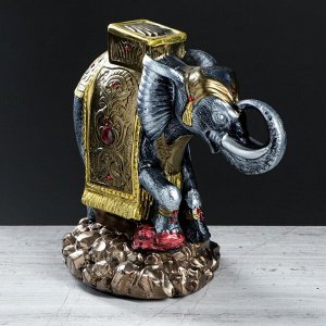 Статуэтка "Слон на камнях" бронза, 25 см, микс