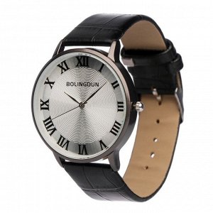 Подарочный набор 2 в 1 "Bolama": наручные часы и браслет, d-4 см