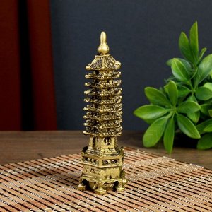 Нэцкэ "Пагода", 9 уровней