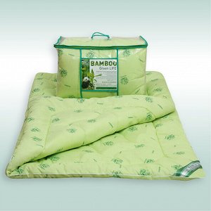 Одеяло "Бамбук" тик 400г/м2 чемодан (размер: 200*215)