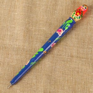 Ручка «Матрёшка», 1,5х16 см, микс