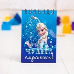 Блокнот на гребне &quot;Холодное сердце&quot;, Disney, 32 листа, А7