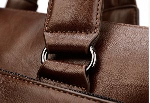 Сумка Классический мужской портфель.
Материал: высококачественная  экокожа
Размер: 38х5х28 см
Цвет: см. фото