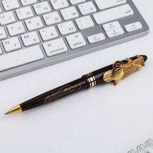 Ручка с фигурным клипом "С 8 Марта", пластик