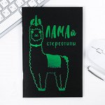 Тетрадь с чёрными листами &quot;ЛАМАй стереотипы&quot;, А5, 32 листа