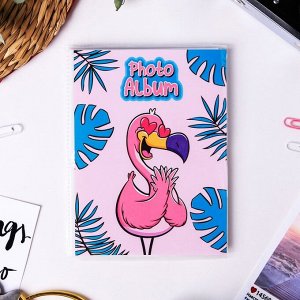 Фотоальбом в мягкой обложке "Фламинго". 36 фото