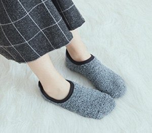 Следки теплые домашние флисовые