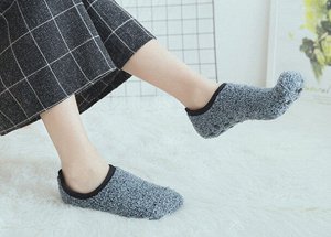 Следки теплые домашние флисовые