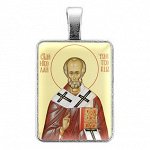 ALE302 Нательная иконка Святой Николай Чудотворец