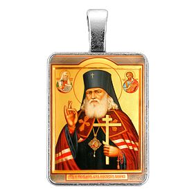 ALE309 Нательная иконка Святой Лука Крымский