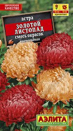 Астра Золотой листопад, смесь,окрасок (2023; 50.179.19)