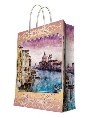 Бумажный пакет Рассвет в Венеции