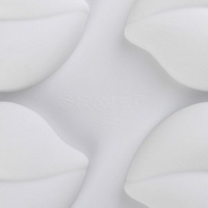 Форма для муссовых десертов и выпечки Доляна «Рандеву», 29,5x17,2x2 см, 8 ячеек, 6,5x6,3 см, цвет белый