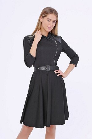 #90070 Платье Черный