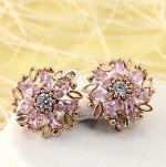 Серьги позолота  H01-5514