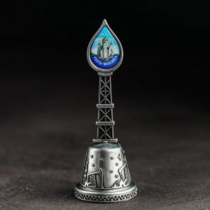 Колокольчик в форме капли «Ханты-Мансийск. Храм Воскресения Христова»