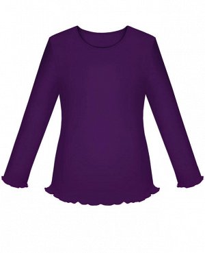 Фиолетовая школьная блузка для девочки Цвет: фиолет