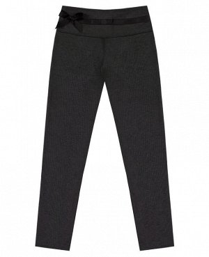 Серые школьные брюки для девочки Цвет: серый