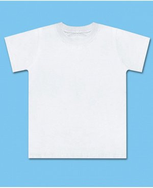 Белая футболка для мальчика Цвет: белый