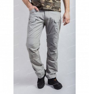 Pants UTL light, 92%cotton 8%polyester grey