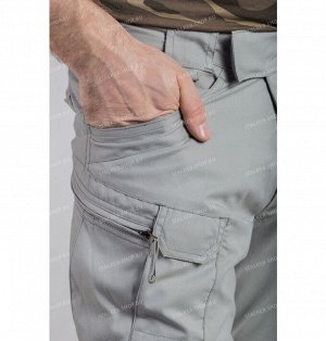 Pants UTL light, 92%cotton 8%polyester grey