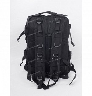 Рюкзак тактический с карманами спереди CH-068, black