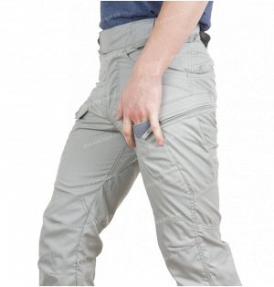 Pants UTL light, 92%cotton 8%polyester grey