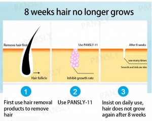 Спрей для удаления нежелательных волос на теле