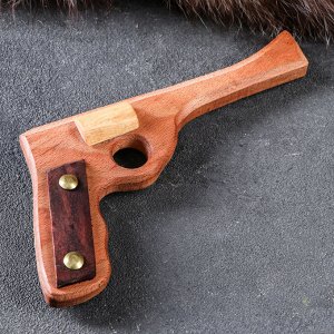 Сувенирное деревянное оружие "Пистолет Шериф", 20 х 11 см, массив бука